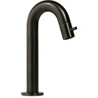 BLUE LABEL Viby Fonteinkraan Hoog - Geborsteld Gunmetal PVD - Messing - Kranen, Fonteinkranen, Opbouw Fonteinkranen - 8711802004876