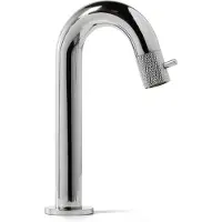 BLUE LABEL Viby Facet Fonteinkraan Hoog - Chroom - Messing - Kranen, Fonteinkranen, Opbouw Fonteinkranen - 8711802005071