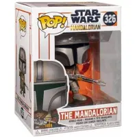 Funko POP! POP! Star Wars: The Mandalorian - The Mandalorian #326 | Bobble-Head Vinyl Figure |