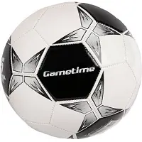 Gametime Voetbal Pu/synthetisch 280 Gram Wit/grijs Maat 5