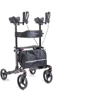 MORETTI opvouwbare rollator met 4 wielen en een zitje