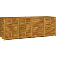 vidaXL Tuinbox 280x87x104 cm massief acaciahout