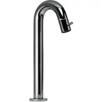 BLUE LABEL Viby Fonteinkraan Verhoogd - Chroom - Messing - Kranen, Fonteinkranen, Opbouw Fonteinkranen - 8711802004890