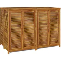 vidaXL Tuinbox 140x87x104 cm massief acaciahout
