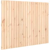 vidaXL Wandhoofdbord 140x3x110 cm massief grenenhout