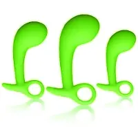Shots Glow in the Dark Prostaat Stimulators 3 Stuks