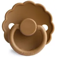 Frigg - Daisy Silicone Fopspeen - Cappuccino / T1/0-6Maanden