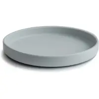 Mushie - Silicone Bord met Zuignap - Stone