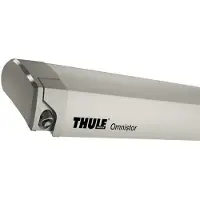 Thule Omnistor 9200 Dakluifel Behuizing Kleur Cream Beige Doek Kleur Mystic Grey 4,5 m