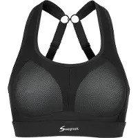 Swegmark level 4 sportbh Stability zwart female | Maat: E 90