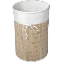 Metaltex Alpha Bamboo Wasmand - Bamboe en Katoen