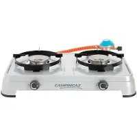 Campingaz Camping Cook CV Camping Kooktoestel - kampeer kooktoestel 2 pits - 2x 1800 Watt - zilvergrijs