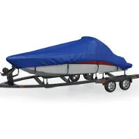 vidaXL Bootzeil 410x110x40 cm grijs