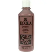 Royal Talens Talens Ecola plakkaatverf flacon van 500 ml, bruin