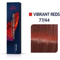 Wella Koleston Perfect Me+ Vibrant Reds 77/44 Medium Blonde Intensive Red Permanent Hair Colour Cream 60 ml