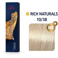 Wella Koleston Perfect Me+ Permanent Creme Colour 10/38 Lightest Blonde Golden Pearl Haarverf - 60ml