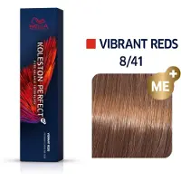 Wella Koleston Perfect Me+ Permanent Creme Colour 8/41 Light Blonde Red Ash Haarverf - 60ml