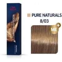 Wella Koleston Perfect Me+ - Haarverf - 8/03 Pure Naturals - 60ml