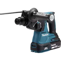 Makita DHR242RTJ 18V Li-Ion Accu SDS-plus Combihamer Set (2x 5.0Ah Accu) In Mbox - 2J - Koolborstelloos