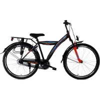 Cyclux Astro Jongensfiets 24 Inch – Stoer En Praktisch In Zwart En Oranje