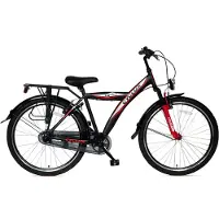 Cyclux Astro Jongensfiets 24 Inch – Stoer En Praktisch In Zwart En Rood