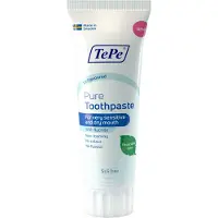 Tepe 3x Tandpasta Pure Unflavoured 75 Ml