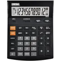 Desq | Bureau Rekenmachine groot | 12 Cijfers | XLarge | TAX | COST-SELL-MAR | CHECK&CORRECT