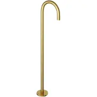 Hotbath Baduitloop Cobber Vrijstaand 106 cm Geborsteld Messing PVD
