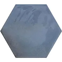 Jabo Moon Blue keramische wandtegel hexagon 16x18cm