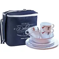 Marine Business Regata Tableware Set 24 Pieces Transparant