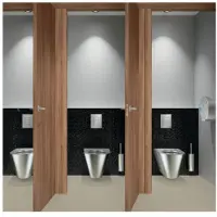 Delabie RVS Toiletborstelhouder