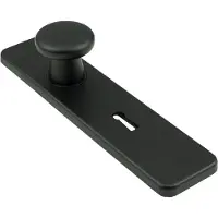 Ami Knop 160/40 Vast Kortschild 185/44 Klik Sl 56 Zwart 9005 Str - 739272