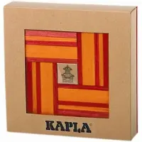 Kapla - Kleur - Constructiespeelgoed - Rood Oranje - 40 Plankjes