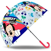 Disney DisneyA Mickey MouseA paraplu - voor kinderen - blauw/rood - D61 cm - Paraplu's