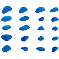 Blue pill - Small Mix - Klimgrepen S/M, blauw/wit