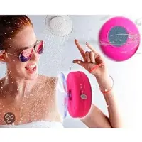 Everstar Waterproof Bluetooth Shower en Auto Speaker (Roze)