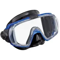 Tusa Sport TUSAsport UM31 Visio Tri-Ex Snorkelmasker | Ultrahelder 3-Lens Ontwerp, Comfortabele Silicone Pasvorm & Breed Gezichtsveld