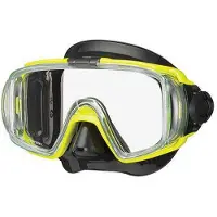 Tusa Sport TUSAsport UM31 Visio Tri-Ex Snorkelmasker | Ultrahelder 3-Lens Ontwerp, Comfortabele Silicone Pasvorm & Breed Gezichtsveld