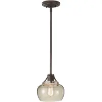 Elstead Lighting Elstead, hanglamp voor binnen, E27, rustieke ijzeren uitvoering