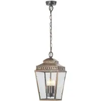 Elstead Lighting LED Buiten Hanglamp Mansion House | 3X E14 Max 60W | IP44 | Dimbaar | Aged Brass