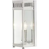 Elstead Lighting LED Buitenlamp Holborn | 1X E14 Max 40W | IP44 | Dimbaar | Polished Chrome