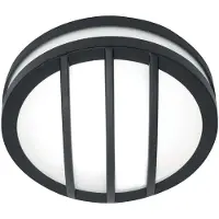 Elstead Lighting LED Plafond/Wand Buitenlamp Sven | 1X E27 Max 60W | Dimbaar | Graphite