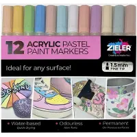 Zieler - Paint Markers Pastel Fine (609299513)