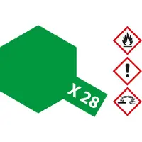 Tamiya Hobbyverf Acrylverf - X-28 Park Green - Gloss - Acryl - 23ml Verf potje - 23 ml