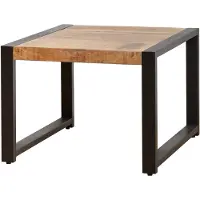 Starfurn Bijzettafel Boaz | 60 cm (Naturel, 60x60x45cm)