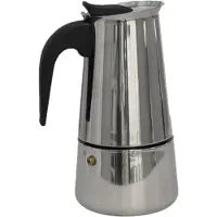 Gerimport RVS moka/espresso koffiemaker voor 6 kopjes - Percolators