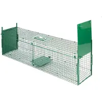 MaxxGarden Vangkooi voor dieren - rattenval - 60x18x20cm - dubbele ingang - opvouwbaar