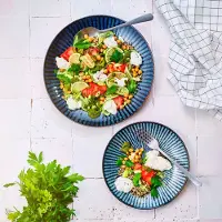 Cosy & Trendy Plat Bord Atlantis Stripe 27,5 cm (Set van 4)