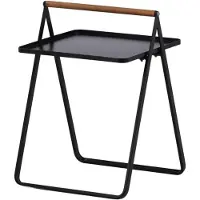 Venture Clarin bijzettafel zwart.