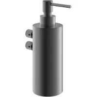 Hotbath Archie zeepdispenser wandmontage gunmetal geborsteld PVD
